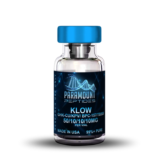 KLOW - GHK-Cu (50mg) / KPV (10mg) / BPC-157 (10mg) / TB500 (10mg)