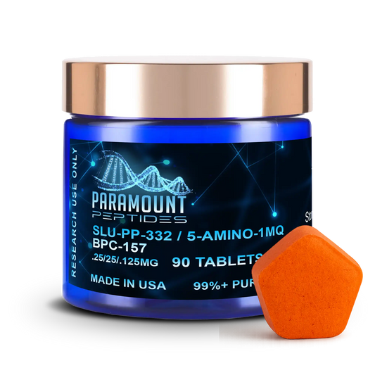 Weight Loss Blend - SLU-PP-332 (250mcg) / 5-Amino-1mq (25mg) / BPC-157 (125mcg) x 90 Tablets