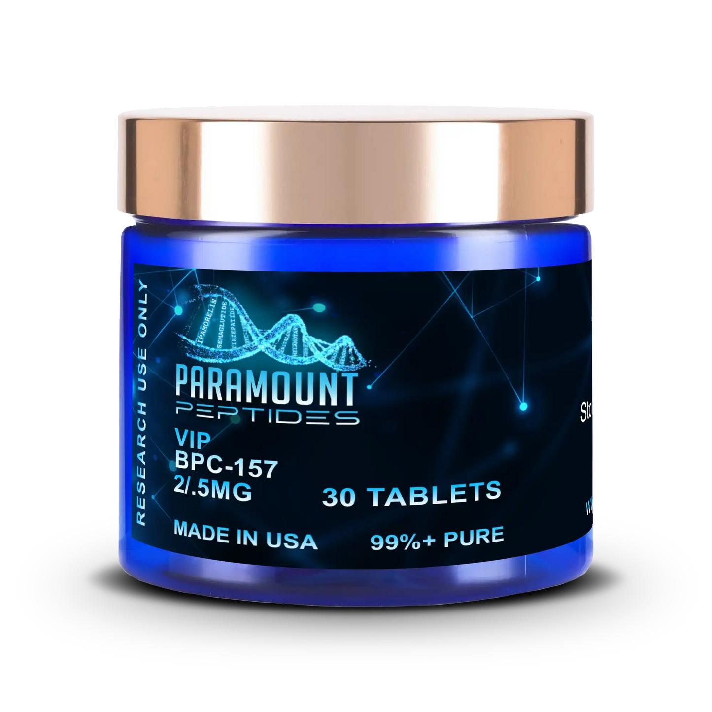 VIP (2mg) / BPC-157 (500mcg) x 30 Tablets