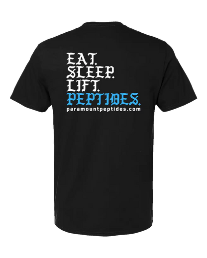 Eat. Sleep. Lift. Peptides. T-Shirt