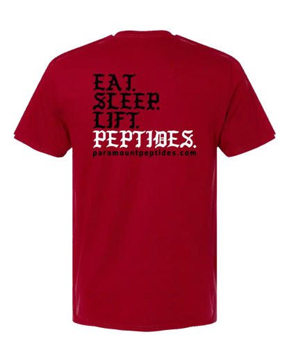 Eat. Sleep. Lift. Peptides. T-Shirt