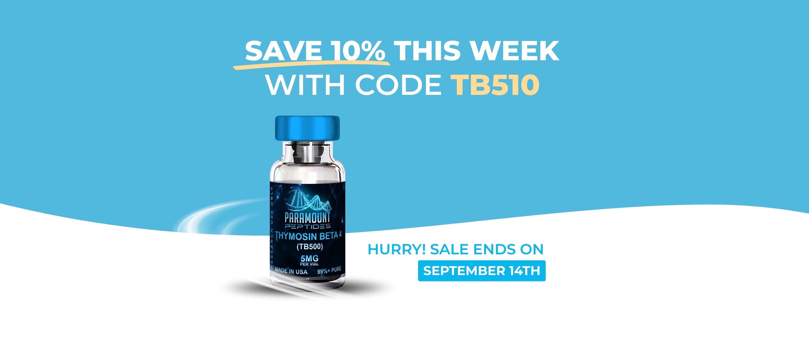 SAVE 10% This week with code TB500. Hurry! Sale ends on September 14th. 