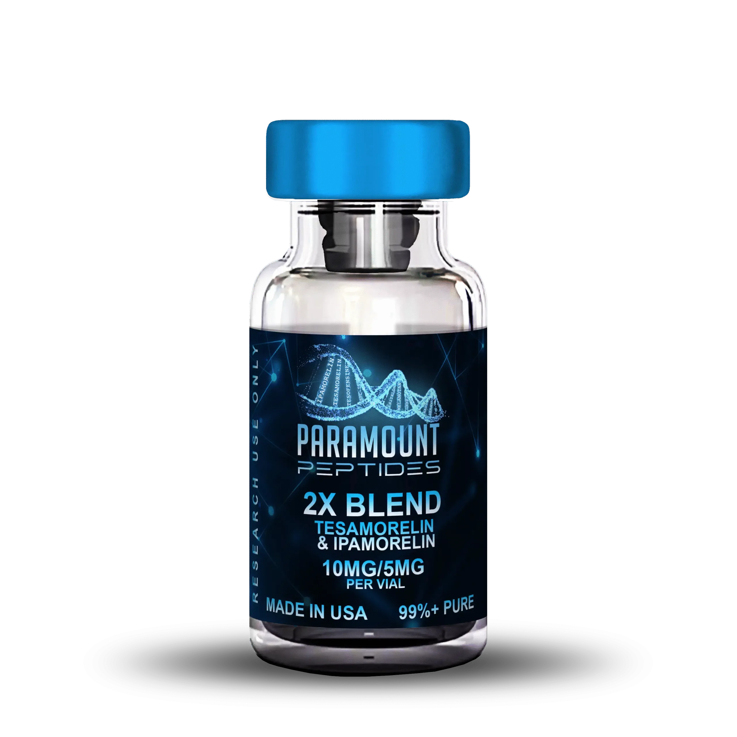 2X Blend Tesamorelin (10mg) / Ipamorelin (5mg) Research Bundle