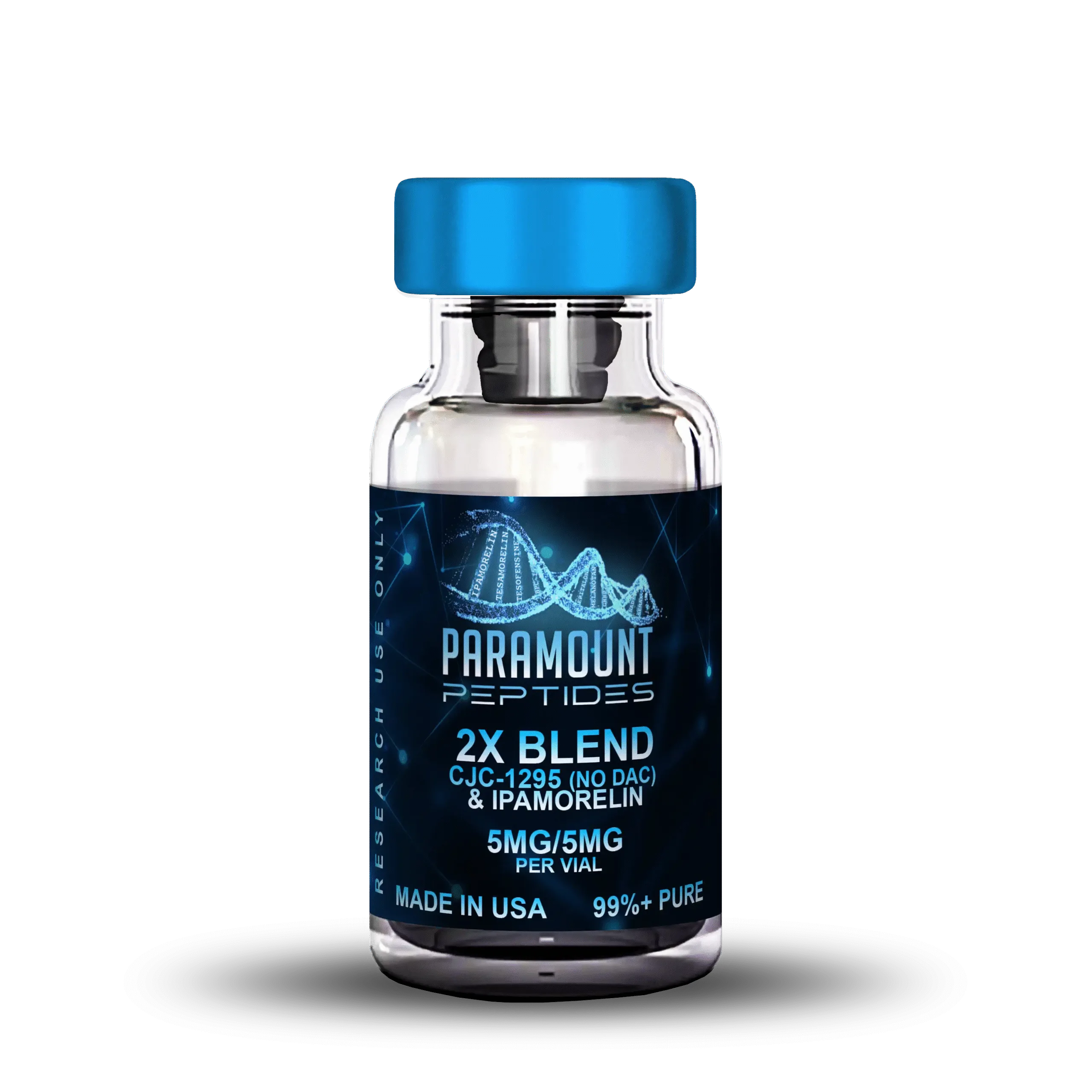 2X Blend CJC-1295 No DAC (5mg) / Ipamorelin (5mg) Research Bundle
