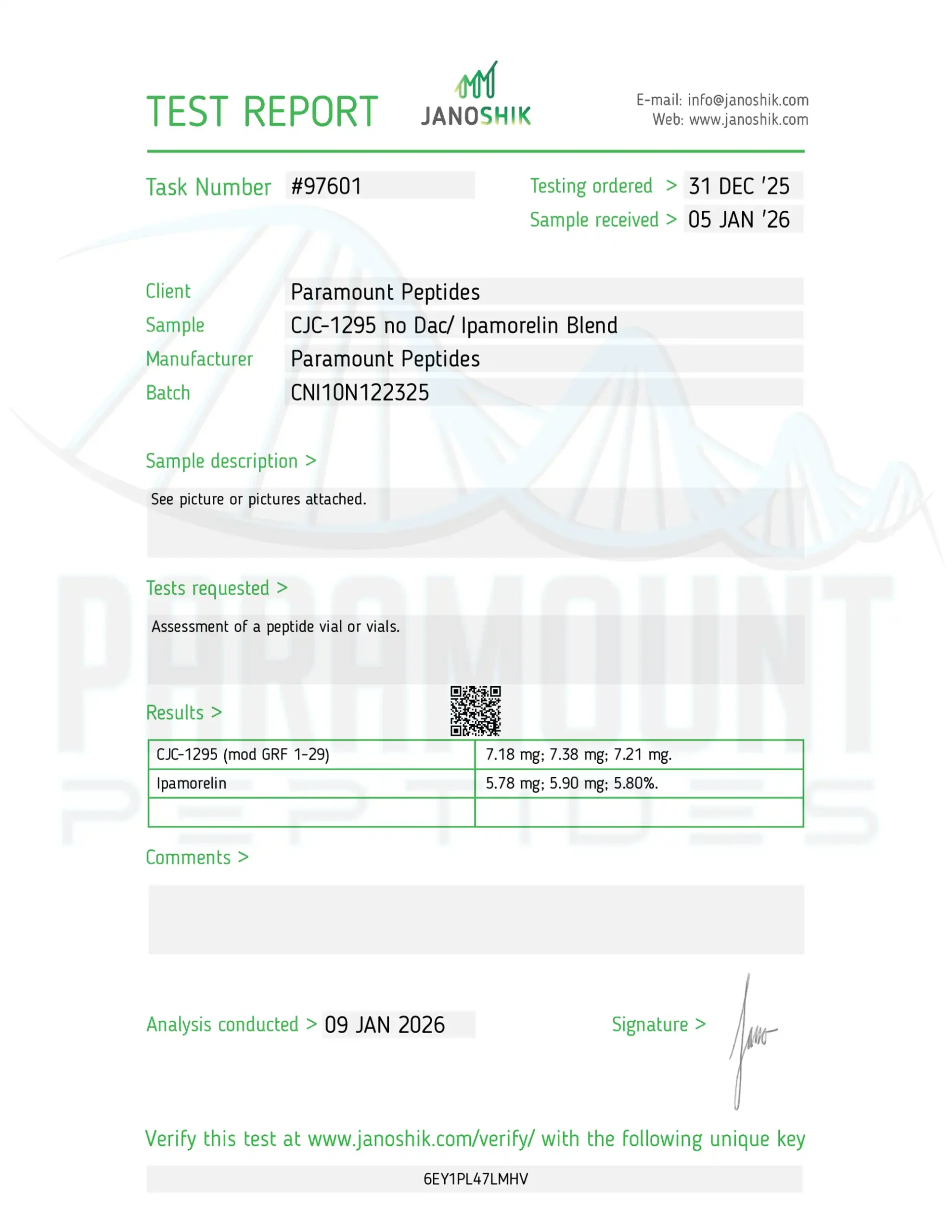 2X Blend CJC-1295 No DAC (5mg) / Ipamorelin (5mg) Research Bundle - Image 2