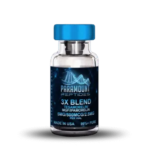 3X Blend Tesamorelin (5mg) / MGF (500mcg) / Ipamorelin (2.5mg) Research Bundle