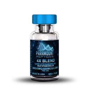 4X Blend GHRP-2 (5mg) / Tesamorelin (5mg) / MGF (500mcg) / Ipamorelin (2.5mg) Research Blend
