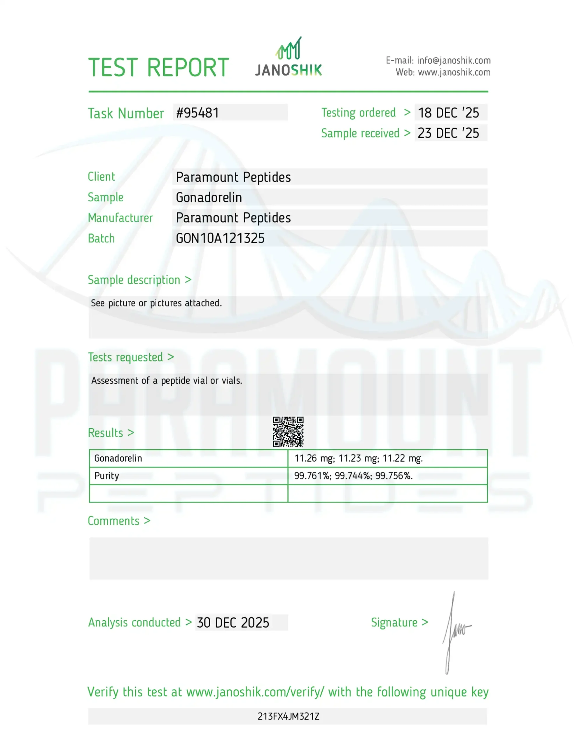 Gonadorelin (10mg) - Image 2