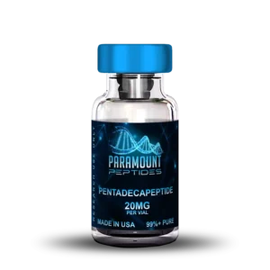 BPC 20mg Pentadecapeptide paramount peptides buy online made in usa