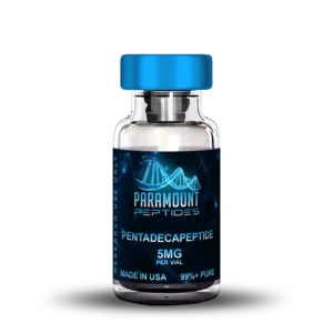 BPC 5mg Pentadecapeptide paramount peptides buy online made in usa