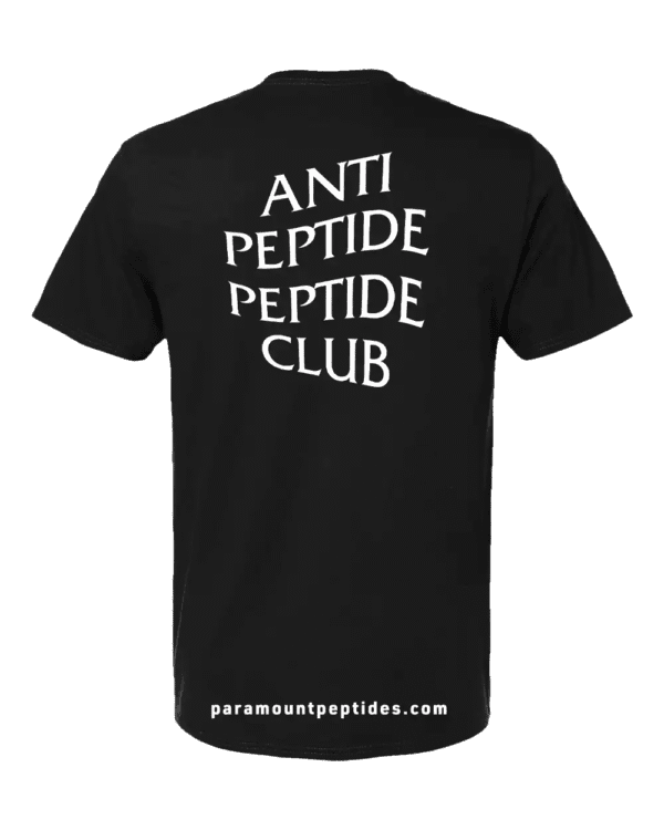 Anti Peptide Peptide Club T-Shirt - Black