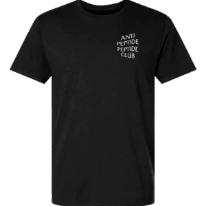 Anti Peptide Peptide Club T-Shirt black