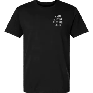 Anti Peptide Peptide Club T-Shirt black