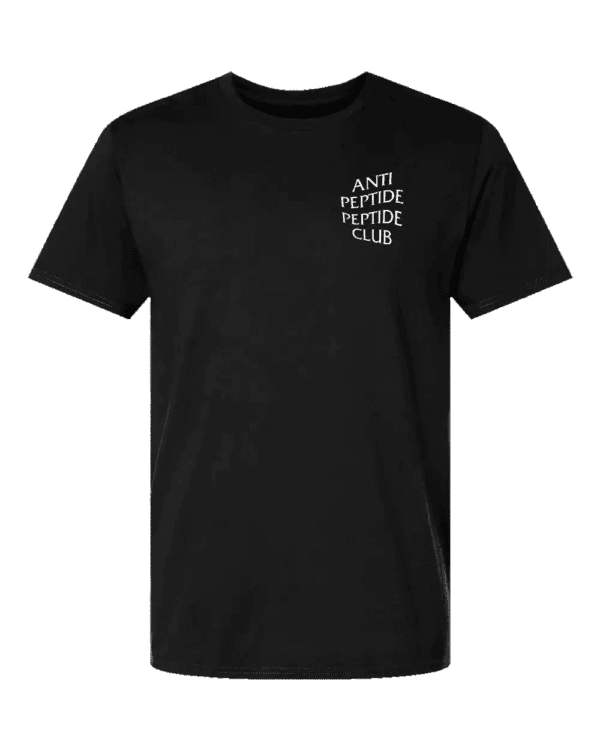 Anti Peptide Peptide Club T-Shirt - Black