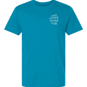 Anti Peptide Peptide Club T-Shirt Blue