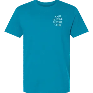 Anti Peptide Peptide Club T-Shirt Blue
