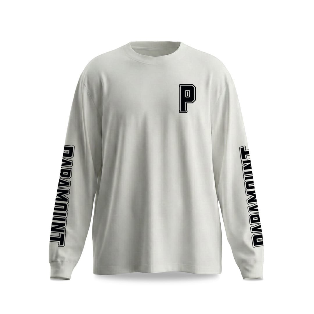 Capital P Long Sleeve-White