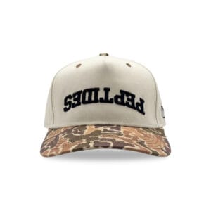 Camo Peptides Snapback Cap