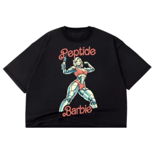 Drop Crop Tee - Peptide Barbie