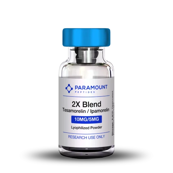 2X Blend Tesamorelin (10mg) / Ipamorelin (5mg) Research Blend