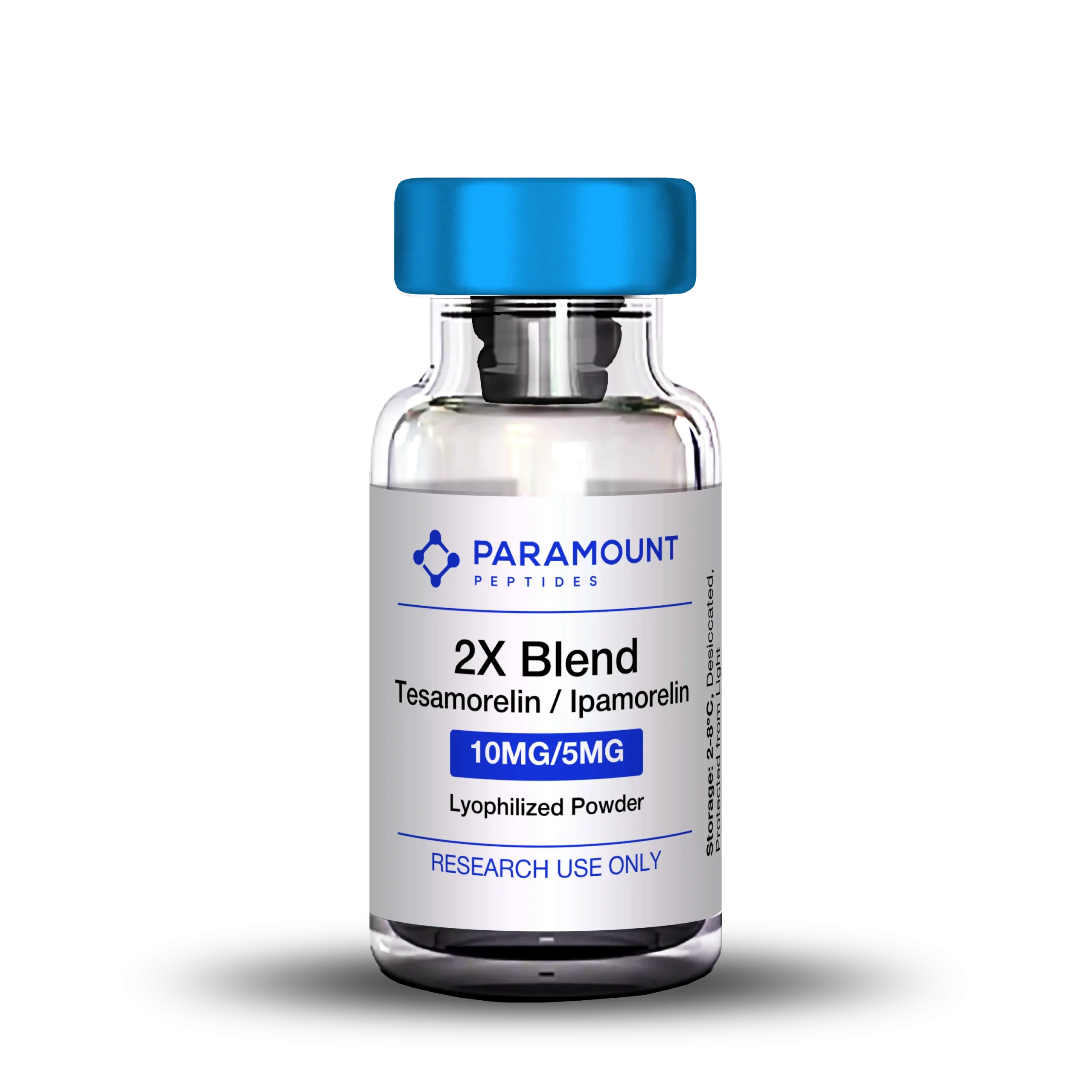 2X Blend Tesamorelin (10mg) / Ipamorelin (5mg) Research Blend
